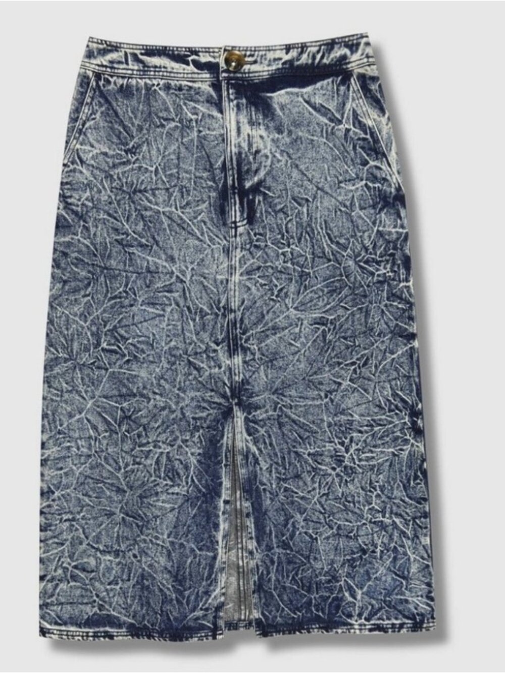 Women's Midi Jean Skirt